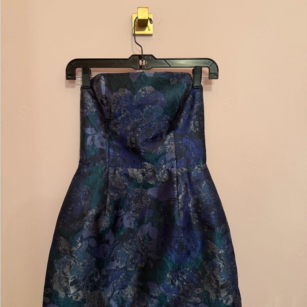 Katie May Blue and Green Mini Dress